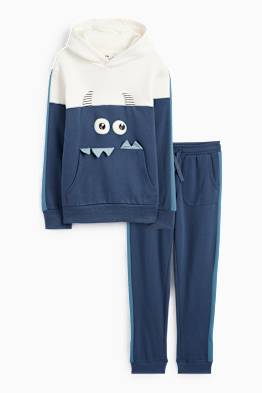 Monstres - ensemble - sweat à capuche et pantalon de jogging - 2 pièces