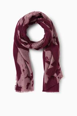 Foulard - à fleurs