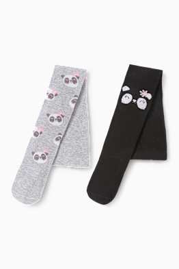 Multipack 2er - Panda - Strumpfhose