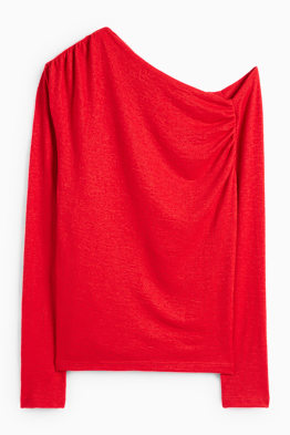 Longsleeve - met structuur