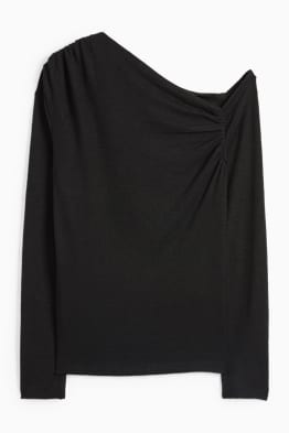 Longsleeve - met structuur