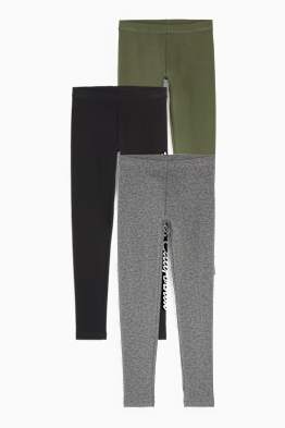 Confezione da 3 - Los Angeles - leggings termici