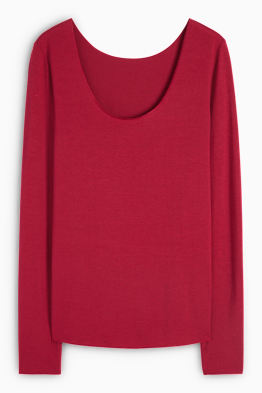 Ondershirt met kasjmiergehalte
