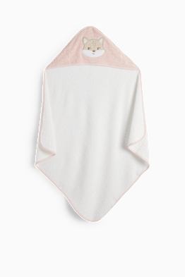 Vosje - babyhanddoek met capuchon