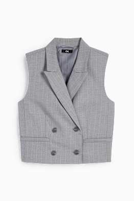 Business-Weste - gestreift