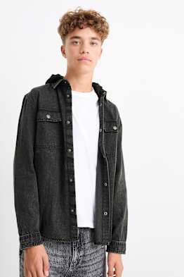 Vestes en jean pour garcon un look tres actuel sur C A