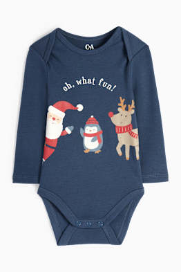 Looks de Navidad para bebes en varios colores C A