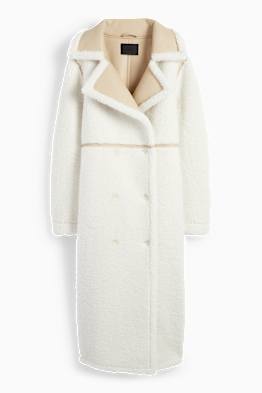 Teddy coat c&a top