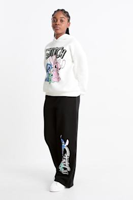 Lilo & Stitch - set - felpa e pantaloni sportivi - 2 pezzi