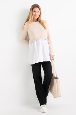 Pantalon de grossesse en jersey