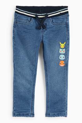 Pokémon - straight jeans - jeans termici
