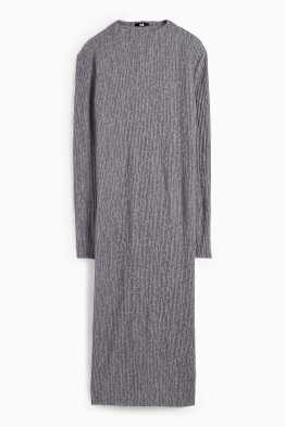 Vestito in maglia - a coste