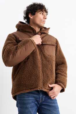 Teddy coat c&a top