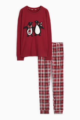 Pyjama mit Flanellhose
