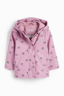 Blume - Regenjacke mit Kapuze - wasserdicht