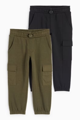 Confezione da 2 - pantaloni sportivi cargo