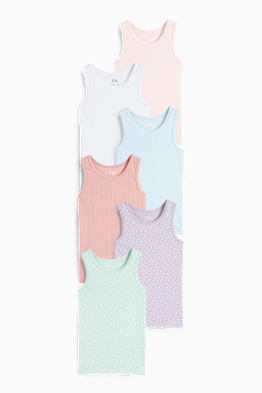 Set van 6 - hart - singlet