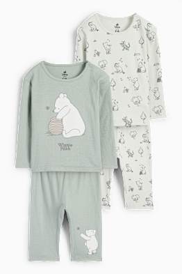 Multipack 2er - Winnie Puuh - Baby-Pyjama - 4 teilig