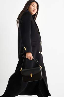 Bolso de hombro con correa extraíble - polipiel