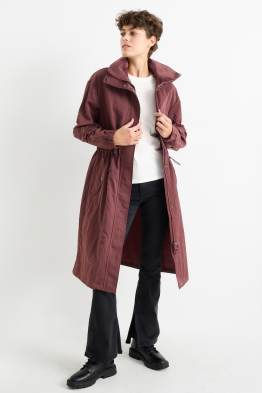 Parka à capuche