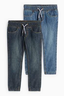 Multipack 2er - Slim Jeans - Thermojeans