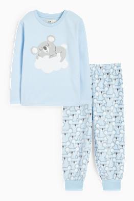 Coala - pijama de teixit polar - 2 peces
