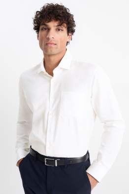 Business košile - regular fit - cutaway - snadné žehlení