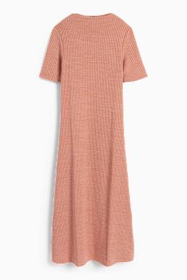 Vestito in maglia - a coste