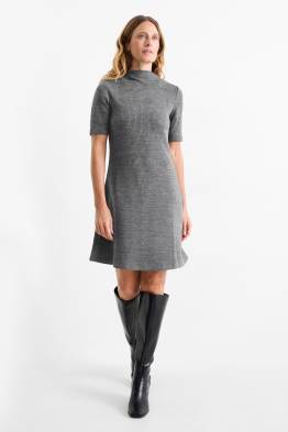 Vestito in maglia - a coste