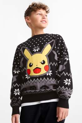 Pokémon - trui voor de kerst