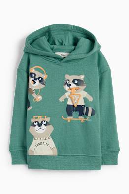 Ratons laveurs - sweat à capuche