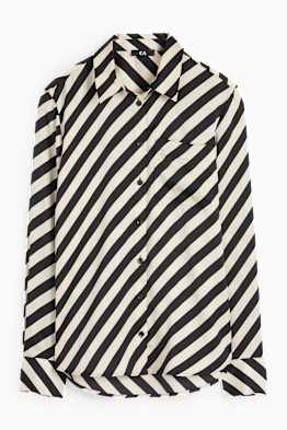 Bluse - gestreift