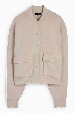 Blouson en molleton basique