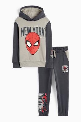 Spider-Man - conjunto - sudadera con capucha y pantalón de deporte - 2 prendas