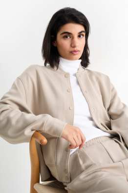 Blouson en molleton basique