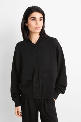 Blouson en molleton basique