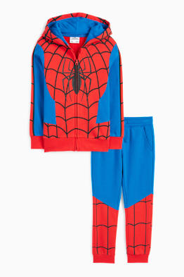 Spider-Man - conjunto - sudadera con cremallera y pantalón de deporte - 2 piezas