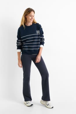 Flared leggings