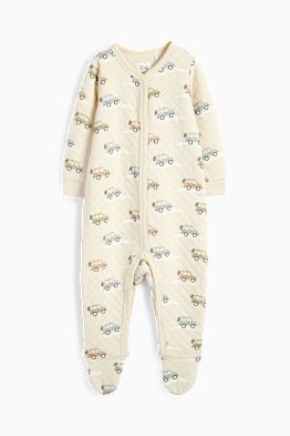 Mașină - pijama salopetă bebeluși