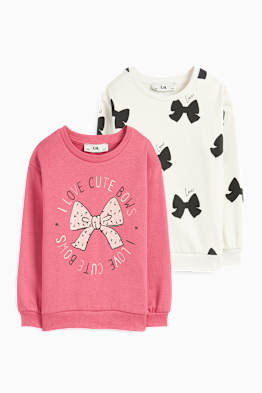 Lot de 2 - nœuds - sweats