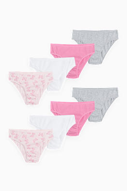 Set van 8 - vlinder - slip