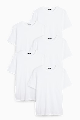Multipack of 5 - T-shirt - regular fit