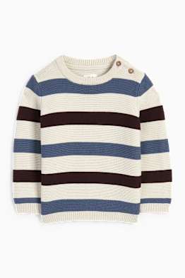 Maglione per neonati - a righe