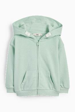 Corazón - sudadera con cremallera y capucha