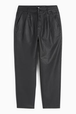 Pantalon - high waist - tapered fit