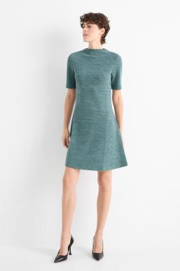 Vestito in maglia - a coste