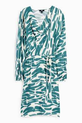 Robe en viscose - à motif