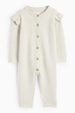 Baby-Strick-Jumpsuit