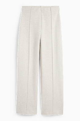 Pantalón de punto - mid waist - regular fit