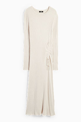 Vestito in maglia - a coste